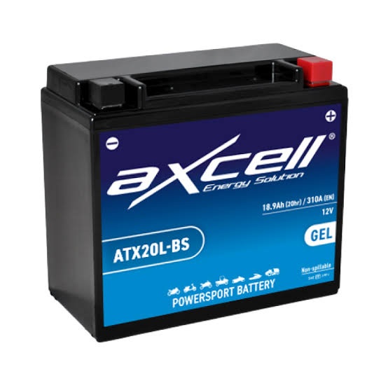 BAT AXCE GEL MOTO ATX20L-BS